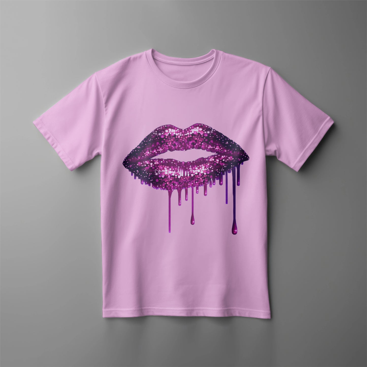 Glitter Lips Graphic Tee