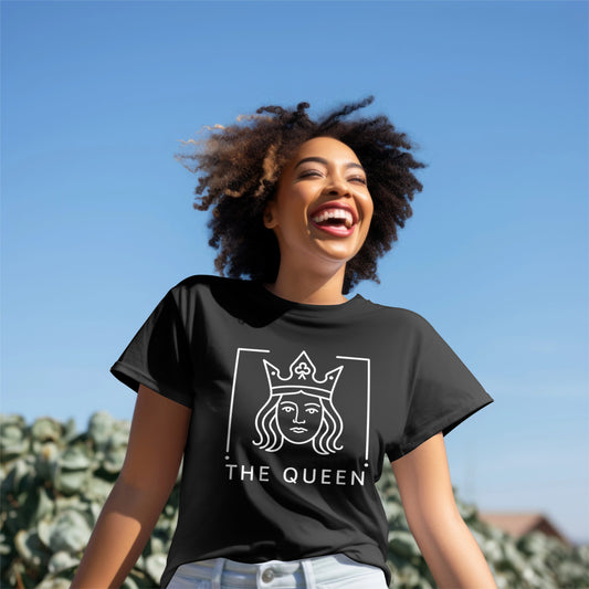 Queen Playing Card T-Shirt