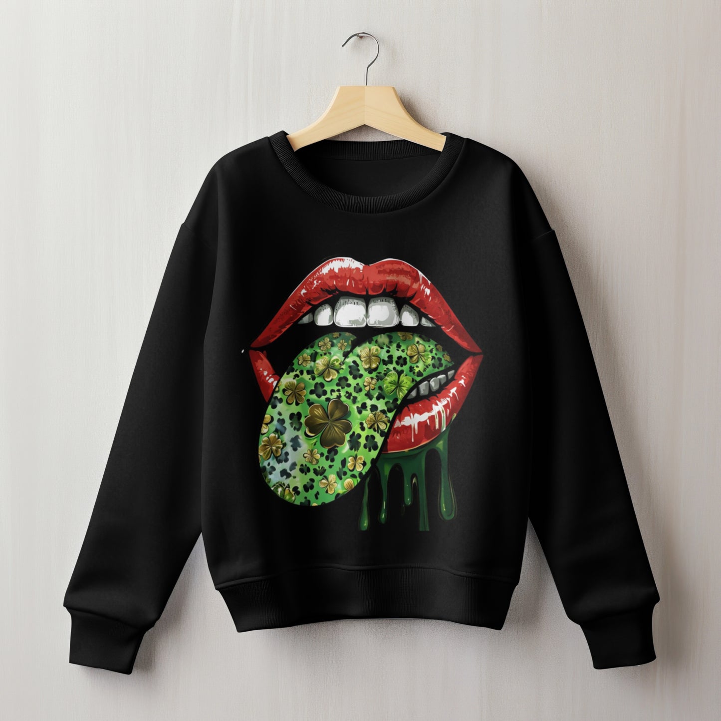 Lucky Lips Clover Sweatshirt