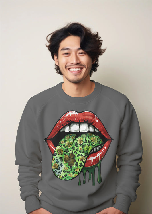 Lucky Lips Clover Sweatshirt