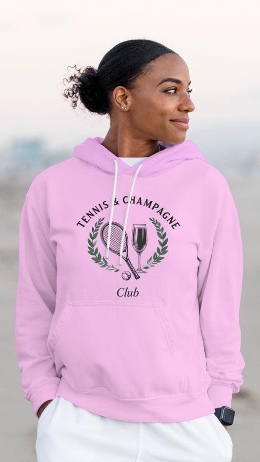 Tennis & Champagne Club Hoodie