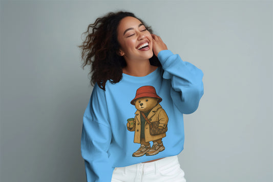 Street Style Teddy Bear Sweatshirt